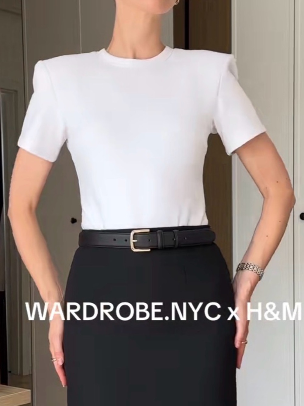 WARDROBE.NYC White bodysuit